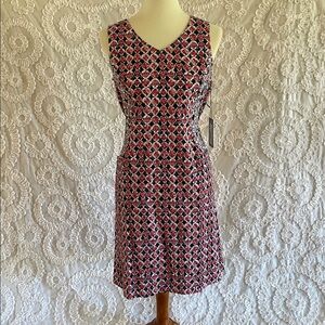 Habitat Ikat Mix Easy Pocket Dress Melon